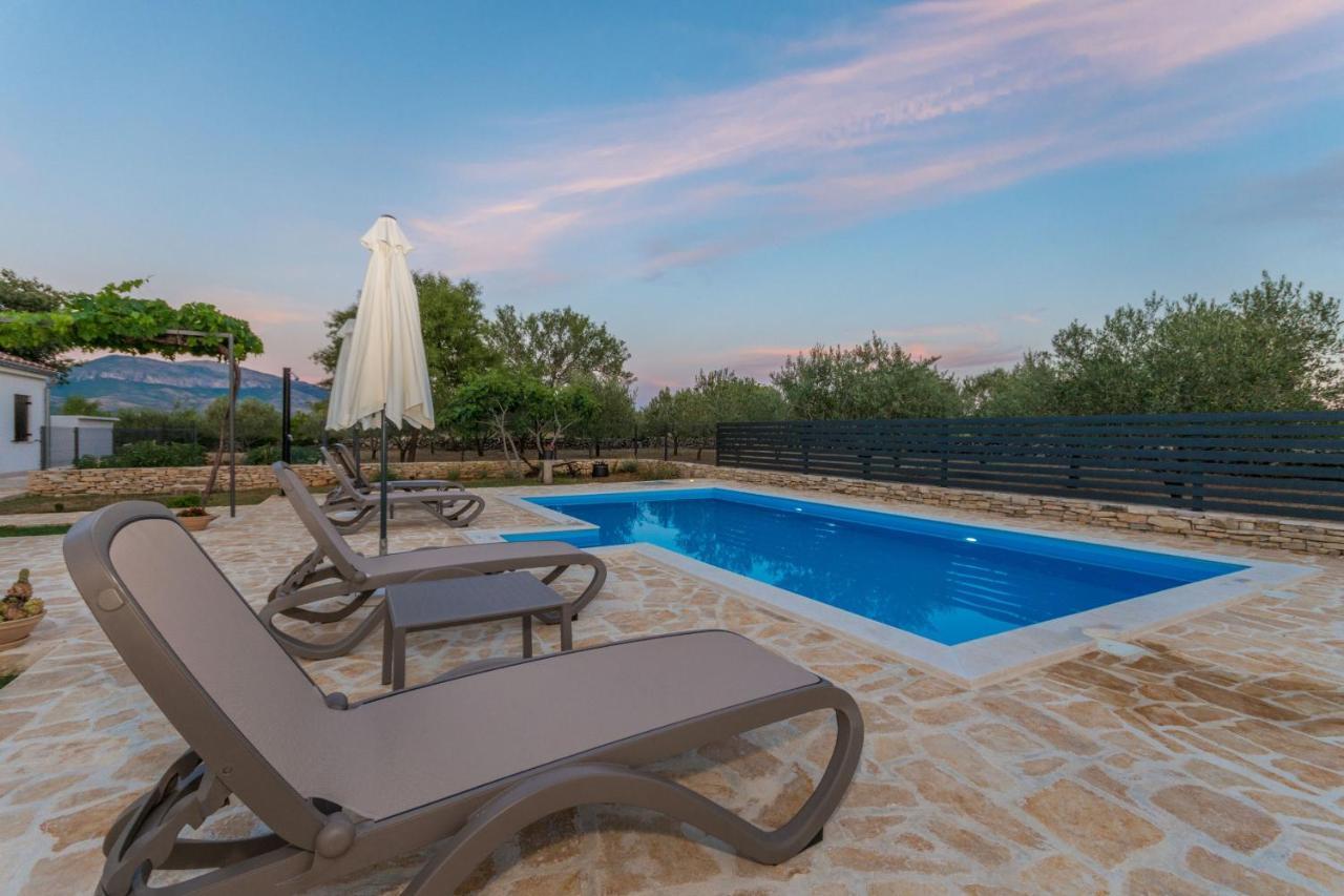 Villa Vitis Zadarvillas Oklaj Exterior foto